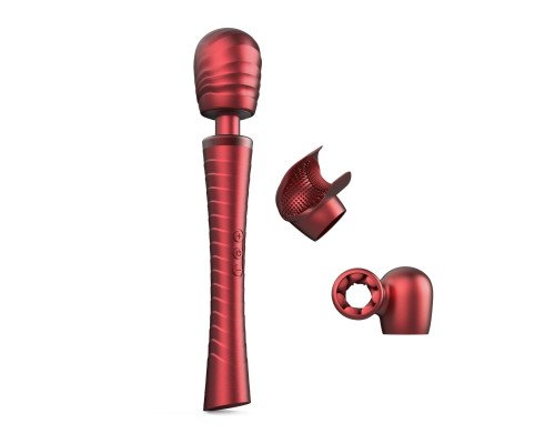 Вібромасажер MAN.WAND EDGY Velvet Red