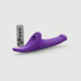 Вібронасадка для страпону з вакуумною стимуляцією Strap-On-Me Multi Orgasm Dildo M Purple