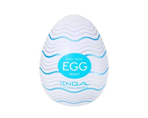 Мастурбатор-яйце Tenga Egg Wavy