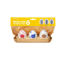 Набір мастурбаторів-яєць Tenga Egg Standard 3 Pack 2 (Twister, Bouncy, Silky)