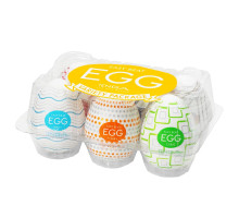Набір мастурбаторів-яєць Tenga Egg Variety Pack - Standard (6 шт)