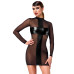 Сукня Noir Handmade F369 Crossfire Mesh & Wetlook Mini dress L