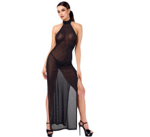 Сукня Noir Handmade F372 Onyx Twin-slit Long dress XS