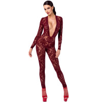 Бодістокінг Noir Handmade F382 Kink Royal Catsuit M