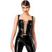 Корсет Noir Handmade F379 Dominae Frontbind PVC Corset Top XL