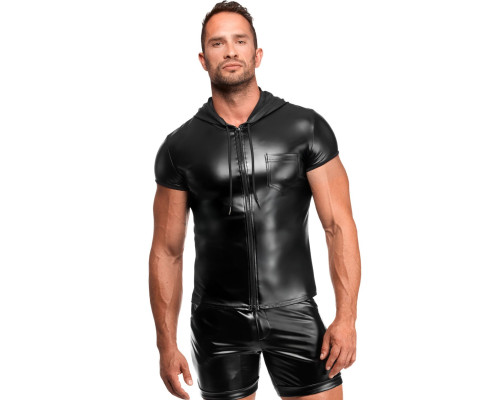 Чоловіча футболка з капюшоном Noir Handmade H085 Vexen hooded T-shirt XXL