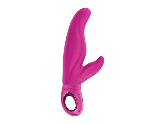 Вібратор-кролик для точки А Fun Factory LADY BI Magenta, 2 мотори, 12 режимів