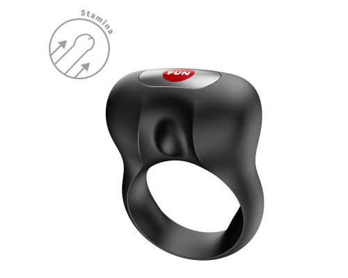 Ерекційне віброкільце Fun Factory Steady Black