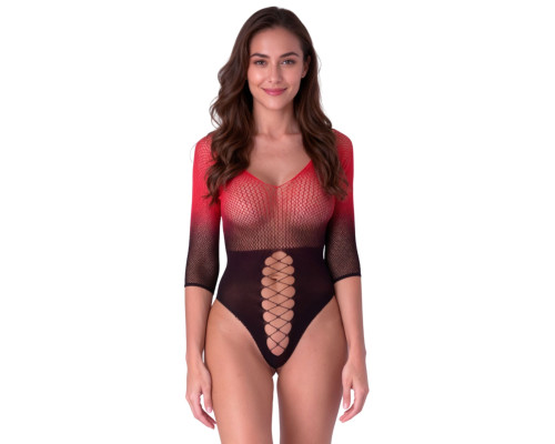 Бодістокінг Passion BS118 black/red