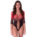 Бодістокінг Passion BS118 black/red