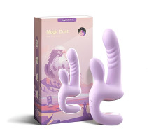 Смарт-пульсатор Magic Motion Magic Duet Purple, 10 режимів пульсацій, 10 режимів вибрації