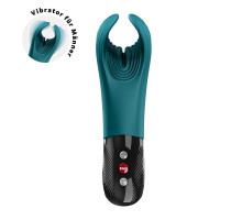 Вібратор для пеніса Fun Factory MANTA Bottle Green, підходить для парних ігор