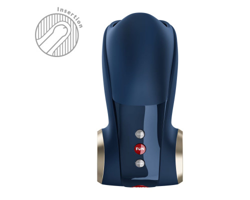 Мастурбатор для головки пеніса Fun Factory COBRA LIBRE II Nightblue, 2 мотори, гра без рук