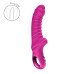 Вібратор для точки G Fun Factory TIGER Magenta, ребристий, підходить для анальної стимуляції
