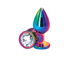 Анальна пробка NS Novelties Rear Assets - Multicolor - Medium - Clear