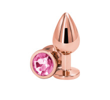 Анальна пробка NS Novelties Rear Assets - Rose Gold - Medium - Pink