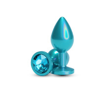 Анальна пробка NS Novelties Rear Assets - Iridescent Teal - Medium - Teal