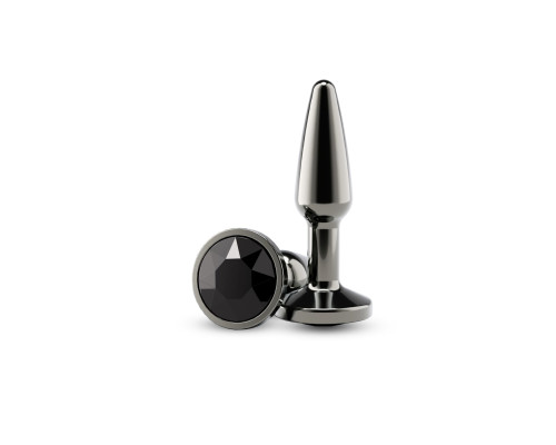 Анальна пробка NS Novelties Rear Assets - Tapered - Small - Gunmetal - Black