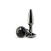 Анальна пробка NS Novelties Rear Assets - Tapered - Small - Gunmetal - Black
