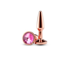 Анальна пробка NS Novelties Rear Assets - Tapered - Small - Rose Gold - Pink