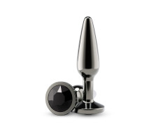 Анальна пробка NS Novelties Rear Assets - Tapered - Medium - Gunmetal - Black