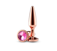 Анальна пробка NS Novelties Rear Assets - Tapered - Medium - Rose Gold - Pink