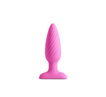 Анальна пробка з вібрацією NS Novelties INYA - Swirl - Pink