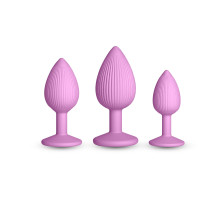 Набір анальних пробок NS Novelties INYA - Triple Ace Kit - Blush