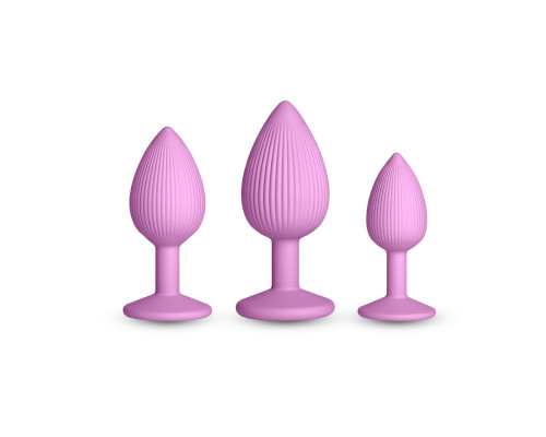 Набір анальних пробок NS Novelties INYA - Triple Ace Kit - Blush