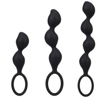 Набір анальних іграшок Doc Johnson Mood Naughty Contour Beads Trainer Set
