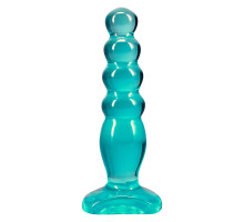 Дилдо Doc Johnson Crystal Jellies - Anal Delight - 5 Inch - Teal