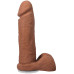 Фалоімітатор Doc Johnson The Realistic Cock ULTRASKYN - 8 Inch with Balls Caramel