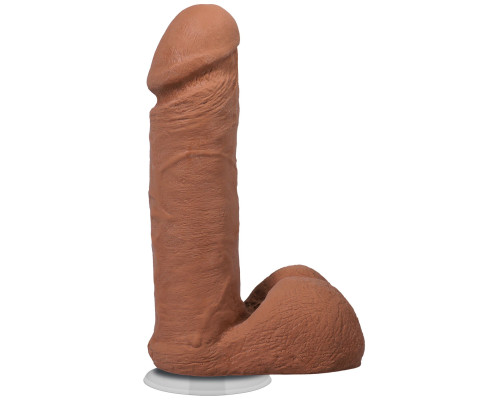 Фалоімітатор Doc Johnson The Realistic Cock ULTRASKYN - 6 Inch with Balls Caramel