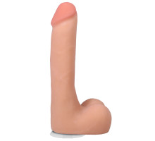 Фалоімітатор Doc Johnson The Realistic Cock ULTRASKYN - 9 Inch with Balls Vanilla