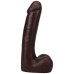 Фалоімітатор Doc Johnson The Realistic Cock ULTRASKYN - 9 Inch with Balls Chocolate