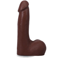Фалоімітатор Doc Johnson The Realistic Cock ULTRASKYN - 7 Inch with Balls Chocolate