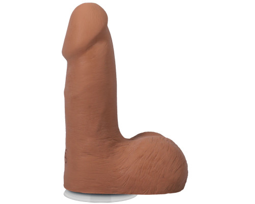 Фалоімітатор Doc Johnson The Realistic Cock ULTRASKYN - 5 Inch with Balls Caramel