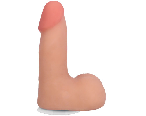 Фалоімітатор Doc Johnson The Realistic Cock ULTRASKYN - 5 Inch with Balls Vanilla