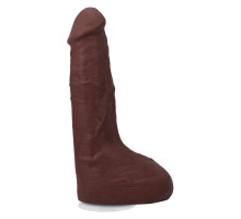 Фалоімітатор, що кінчає Doc Johnson The Realistic Cock ULTRASKYN - Squirting 9,5 Inch Chocolate