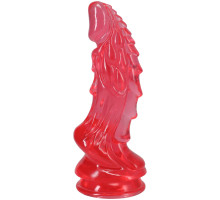 Фентезійний фалоімітатор Doc Johnson Crystal Jellies - Invader Dong 8.5 Inch - Pink