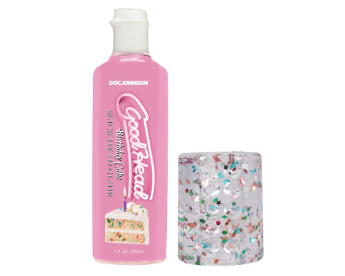 Набір для мінету Doc Johnson GoodHead Birthday Blowjob Kit