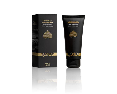 Анальна змазка на водній основі YESforLOV ANAL LUBRICANT 100 мл, натуральний склад, дуже ковзна
