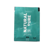 Розпродаж!!! Пробник гель-лубриканту Driminals Natural Pure 4 мл (термін 04.2027)