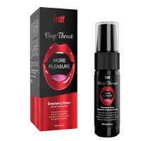 Спрей для глибокого мінету Intt Deep Throat Oral Spray Strawberry (12 мл)