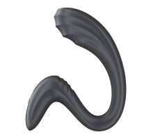 Вагінально-кліторальний вібратор Satisfyer G for Goddess 3 Dark Grey, 2 мотори