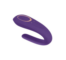 Вібратор для пар Satisfyer Double Classic Violet з одним моторчиком