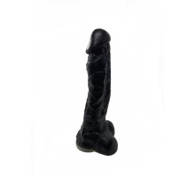 Мило у формі пеніса Чистий Кайф Black size XL, крафтове мило-член, натуральне
