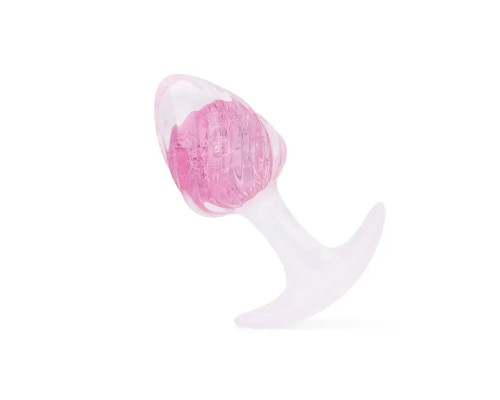 Анальна пробка Liebe Seele Icecream-shaped Crystal Anal Plug - Pink Small