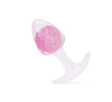 Анальна пробка Liebe Seele Icecream-shaped Crystal Anal Plug - Pink Medium
