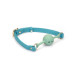 Кляп Liebe Seele Blue Lamb Leather Ball Gag with Velvet Lining